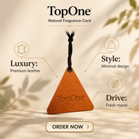 Désodorisant de voiture de luxe en cuir véritable haut de gamme, personnalisable avec logo en relief, pour l'intérieur automobile, vente en gros