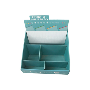 Wholesale Cardboard Countertop <strong>Wallet</strong> <strong>Display</strong> Zipper <strong>Display</strong> Stand <strong>High</strong> <strong>Quality</strong> Multilayer <strong>Display</strong> Custom Design - Product Image 3