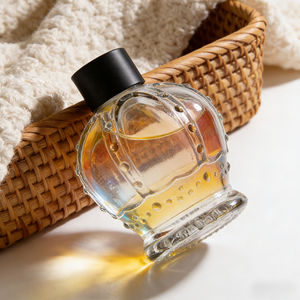 Diffuseur de parfum en verre de luxe 100 ml, logo personnalisé, couleur disponible, pour aromathérapie, contenant parfumé - Product Image 1