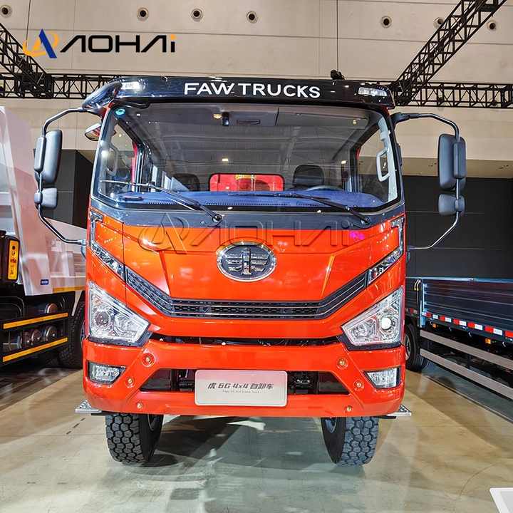 FAW Mini DAMPERLİ KAMYON 6 tekerlekli dizel 5 Ton 4x2 4x4 manuel 150-250hp Euro 2 yeni durum ışığı DAMPERLİ KAMYON