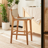 Best-seller Chaises en cuir modernes Cadres en bois Chaises en cuir