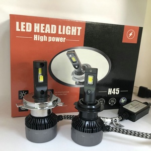 Phare LED automobile 45W 12000LM 6000K pour ampoules H1/H13/H15/9005/H11/H7/H4, 12V, montage universel, éclairage avant de voiture - Product Image 3