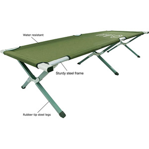 Lit pliant en aluminium Lit de <span class=keywords><strong>camping</strong></span> Lit pliant, Lit de <span class=keywords><strong>camping</strong></span> - Product Image 2