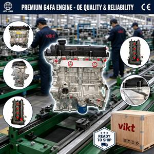 Motore Auto Coreano G4FA 1.4L di Alta Qualità al Miglior Prezzo di Fabbrica, Assemblaggio Motore G4FC per Auto - Product Image 1