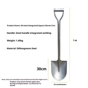 <span class=keywords><strong>พลั่ว</strong></span>ตักเหล็กแมงกานีสแบบบูรณาการพลั่วเงินขนาด750มม. สำหรับขุดดินปลูกดอกไม้เครื่องมือทางการเกษตรพลั่วสำหรับปลูกต้นไม้ - Product Image 2