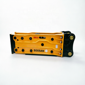 Top Type SB121 Hydraulic Breaker for Construction Mining Industries New Condition Components-Engine Chisel Breaker Hammer Pump - Product Image 1