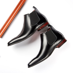 Chaussures habillées en cuir véritable pour hommes chaussures de mariage confortables à semelle souple vente en gros prix inférieur Offre Spéciale Design de tendon de taureau automne - Product Image 2