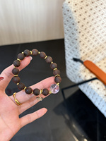 Bracelet en cristal naturel Sinyore - Bois d'encens Jiangzhen