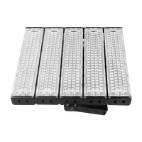 Projecteur LED à mât haut 250W, extérieur, IP65, boîtier en aluminium, 40000lm, faisceau 20/60/90 degrés, CRI70, éclairage de stade