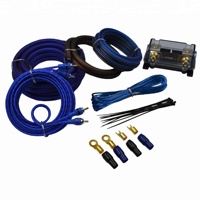 Améliorez le système audio de votre voiture avec un kit d'amplificateur audio complet OFC CCA TCCA avec gaine en PVC souple