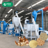 Usine de fabrication de granulés d'aliments pour animaux, mélangeur pour fabricants d'aliments pour bétail, haute durabilité, faible coût d'entretien