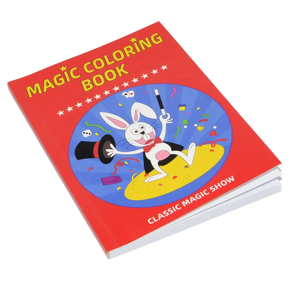 Книга-раскраска для магических трюков для детей с идеальным размером для маленьких рук