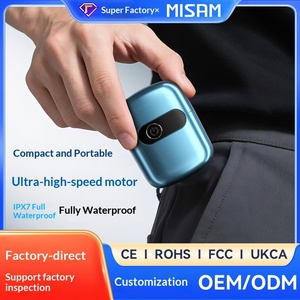 Mini rasoir électrique portable rechargeable étanche IPX7 à triple lame en plastique, prix usine Misam, pour hommes - Product Image 4