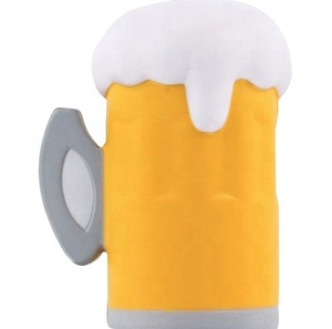 Custom Logo Promotional Gifts Beer Can Shape PU Foam Stress <b>Ball</b> Soft <b>Toy</b> Train Squeeze - Product Image 2