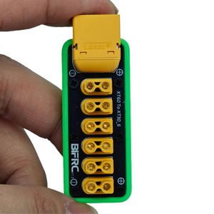 Placa de distribución de energía XT30 de 6 canales, placa de distribución de energía para modelos RC, para robot, coche, barco, submarino, bricolaje, alta corriente, L489 - Product Image 3
