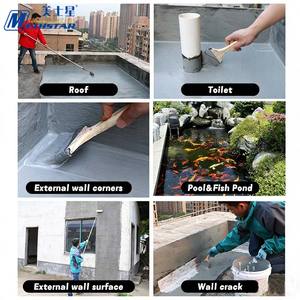 Peinture murale imperméable, <span class=keywords><strong>revêtement</strong></span> imperméable pour <span class=keywords><strong>terrasse</strong></span>, pour l'étanchéité des surfaces en <span class=keywords><strong>béton</strong></span> intérieures et extérieures - Product Image 4