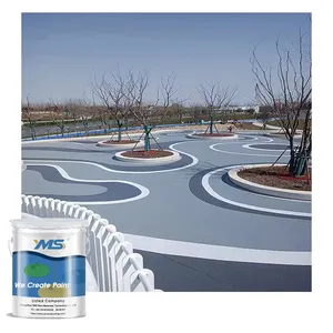 YMS White house decoration epoxy paint for concrete floors epoxy floor paint self leveling floor coating used in warehouse