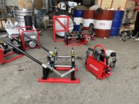 Équipement manuel de soudage bout à bout de tuyau en polyéthylène haute densité OEM/ODM Double lame de coupe Machine de soudage plastique nouvel état