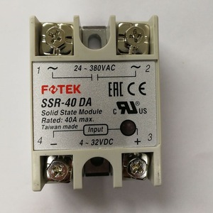 FOTEK SSR-10DA โซลิดสเตตรีเลย์ 10A 24-380VAC 4-32VDC อินพุต ผลิตในไต้หวัน - Product Image 3
