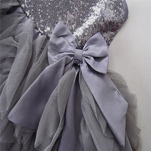 กระโปรงปักเลื่อมสำหรับเด็กผู้หญิงกระโปรงแบบมีสายเอี๊ยมสไตล์ยุโรป - Product Image 4