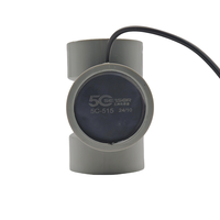 Capteur de débit de liquide à effet Hall Five Continents pour agriculture intelligente, débitmètre 5-24V, sortie impulsionnelle 1-60L/min, 32/50/63mm