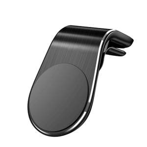 Support de téléphone magnétique en alliage d'aluminium et silicone de haute qualité en forme de L, étanche et anti-corrosion, pour grille d'aération et tableau de bord - Product Image 2