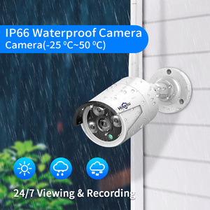 5MP không dây NVR Bộ dụng cụ 10.1 'LCD hiển thị HD ngoài trời an ninh IP Camera video giám sát CCTV Hệ thống camera - Product Image 2