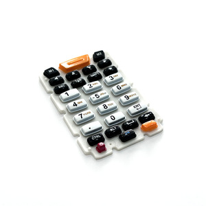 Clavier de calculatrice électronique personnalisé à membrane de contact, touches en caoutchouc conducteur en silicone pour télécommande - Product Image 2