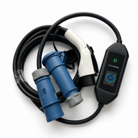 Chargeur de voiture domestique XTEVSE BYD Dolphin GBT 32A monophasé 7KW Type 2 avec fonction Plug & Charge, WiFi/APP et câble de 5m