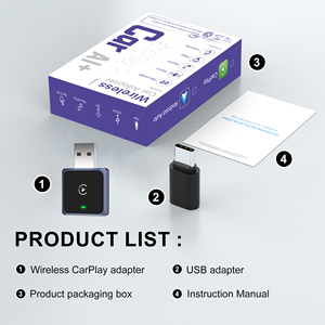 Adaptador Inalámbrico y con Cable para CarPlay y Android Auto AMITOR 2633, Interfaz USB Tipo-C, Caja Inteligente para Auto, 1 Año de Garantía - Product Image 4