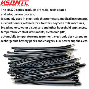 <span class=keywords><strong>Ntc</strong></span> mf52d थर्मोमिस्टर 3 मिमी एपॉक्सी हेड तापमान सेंसर 5k 10k 50k 100k B3950 b3435 नकारात्मक गुणांक प्रतिरोध सेंसर सेंसर - Product Image 3