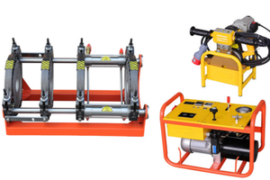 เครื่องเชื่อมท่อพลาสติกไฮดรอลิก 63-200b สำหรับเชื่อมชนท่อ Pe/pp/pvdf ขนาด 63-200 มม. - Product Image 1
