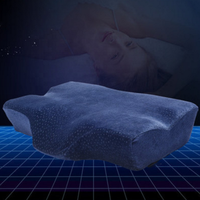 Oreiller cervical en mousse à mémoire de forme solide en forme de papillon personnalisé pour hôtels et usage domestique, soins de santé et protection de la tête plate, prix d'usine