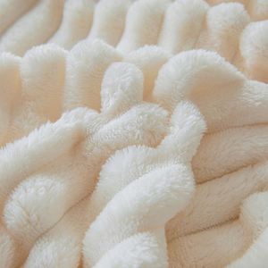 Manta de Franela de Felpa para Decoración del Hogar, Diseño Personalizado, Color Sólido, Súper Suave, Tejida, para Todas las Estaciones, Venta al Por Mayor - Product Image 2