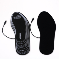 Semelles chauffantes USB rechargeables, semelles chauffantes électriques personnalisables pour l'extérieur | Camping | Ski | Chasse