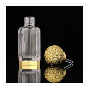 Khắc trầm hương tinh dầu chai với dập nóng Bronzing thủy tinh vít dropper cap kín nước hoa bán buôn - Product Image 5