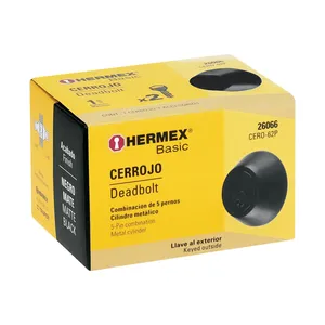 Maître avec 24 unités Clé noire-pêne dormant à clé, clé traditionnelle, BASIC - Product Image 4