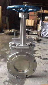 Thép không gỉ Hướng dẫn sử dụng bùn Wafer loại không tăng STEM Dao bướm Van cổng dn200 PN10 nước đầy đủ Lug Van cổng <span class=keywords><strong>CS</strong></span> - Product Image 4