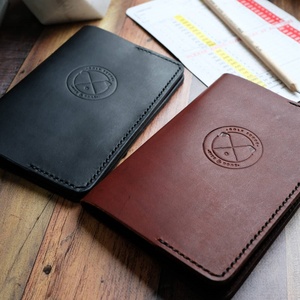 Boshiho Factory Genuine Italian Leather <b>Golf</b> Scorecard Holder with Yardage Book Factory Direct Product - Product Image 3