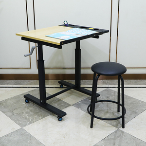 Có thể điều chỉnh vẽ bảng <span class=keywords><strong>Craft</strong></span> vẽ bảng viết bàn Studio bảng với ngăn kéo - Product Image 6