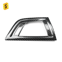 Shasha Fibre de carbone pour BMW F20 F21 F22 F23 LCI 2016 2017 2018 Accessoires intérieurs de tableau de bord de voiture, grille d'aération, conduite à droite