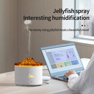 Núi Lửa tạo độ ẩm với sứa phun hương thơm khuếch tán tinh dầu siêu âm độ ẩm - Product Image 3