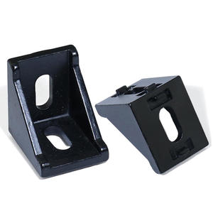 เหล็กฉากอะลูมิเนียมหล่อขึ้นรูป 2020/3030/4040 สีดำ โปรไฟล์อะลูมิเนียมอุตสาหกรรม ตามมาตรฐานยุโรป - Product Image 4