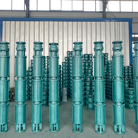 Pompe à eau submersible pour puits profond, 8 pouces, en fonte, 63m³/h, hauteur de refoulement 48m, 15kW, 380V, pour l'alimentation en eau industrielle, à économie d'énergie