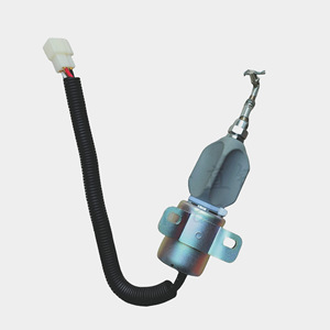 Válvula solenoide de corte de combustible Hanwen 05CF24 24V para excavadora, camión, autobús, generador diésel - Product Image 3
