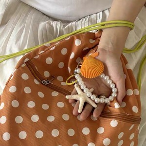Nouvel Arrivage : Porte-clés Perle avec Fermoir Coquillage, Breloque Style Océan pour Sac et <span class=keywords><strong>Voiture</strong></span>, Mini Accessoire Souvenir Marin - Product Image 1