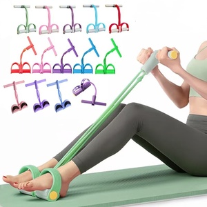 <span class=keywords><strong>Banda</strong></span> Elástica de Resistencia para <span class=keywords><strong>Ejercicios</strong></span> de Yoga, 4 Tubos, para Tobillo, Pedal, Estiramiento, <span class=keywords><strong>Abdomen</strong></span>, Cintura, Brazos y Piernas - Product Image 1