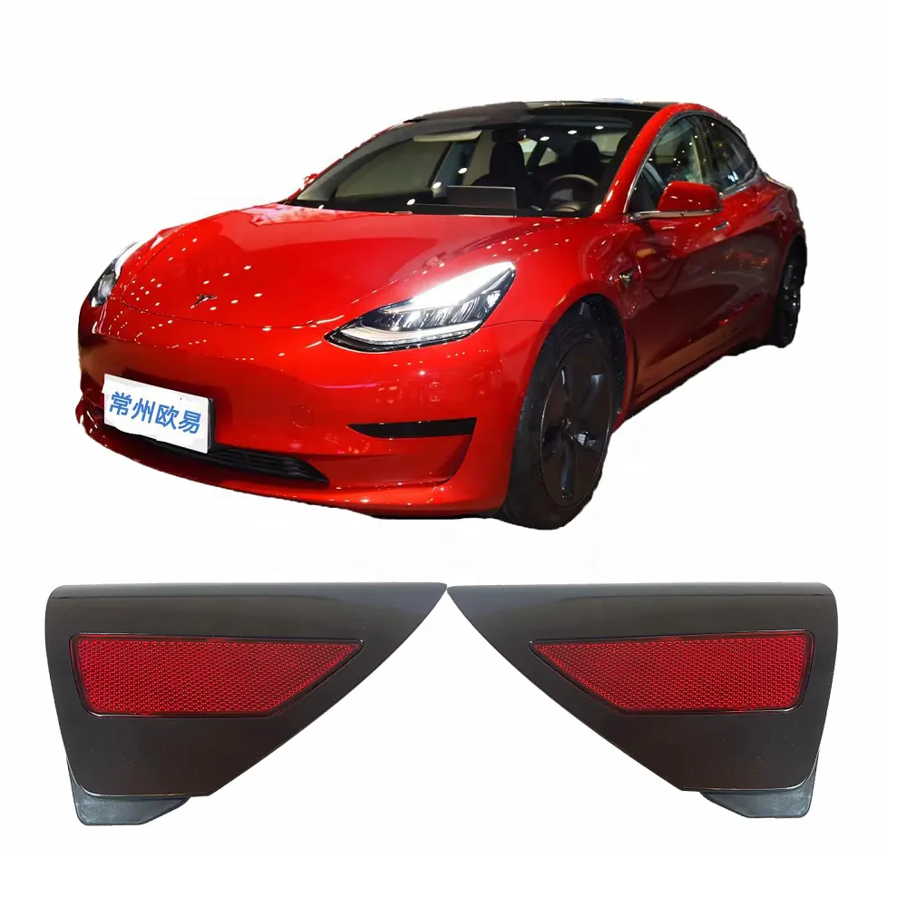 1084854-99-j 1448344-00-b Reflector Rear Side Bumper Lights Left Reflection Lights For Tesla Model 3