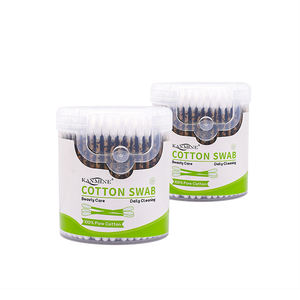 סיטונאי קוסמטיקה אישית 200pcs הצביע עגול נמר נייר הדפסה מקלות כותנה ספוסים כותנה עבור אלקטרוניקה רב תכליתיים תיבת - Product Image 1