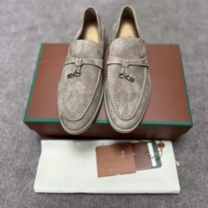 Chaussures décontractées en cuir de grande taille, chaussures plates classiques, chaussures de bureau décontractées, chaussures de marche confortables et respirantes - Product Image 2